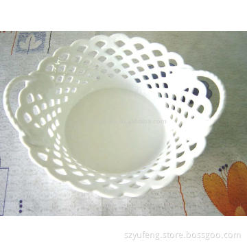 8.5&quot; porcelain fruits basket